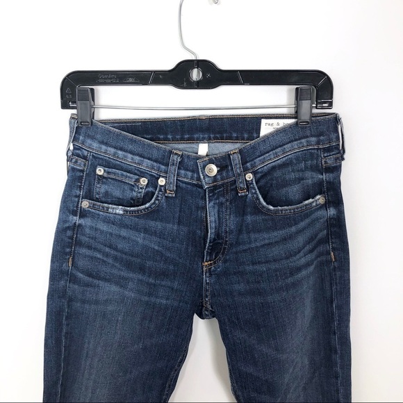 New Rag & Bone Raw Hem Dre Skinny Jeans - Picture 5 of 7